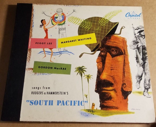 78RPM 10" Capitol CD 162 Set of 4 records Peggy Lee - South Pacific, sharp E-EE- - Bild 1 von 11