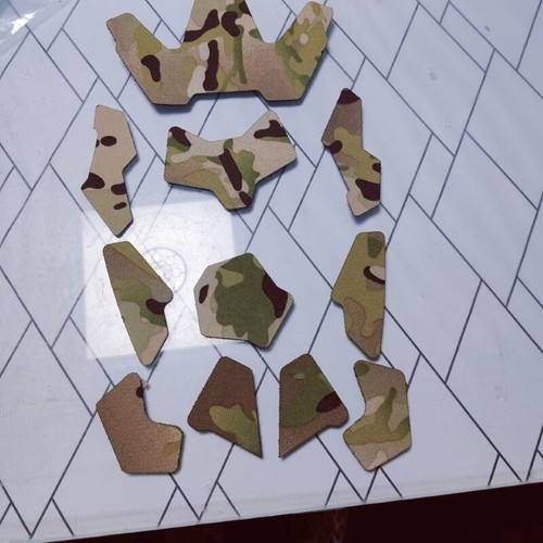 500D Tactical Helmet Decoration Sticker Hook and Loop Stickers for SF helmet - Picture 13 of 15