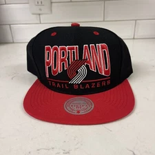 Mitchell & Ness Snapback Cap Portland Trail Blazers Blazers Red Black White