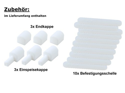 Profi Premium LED Strip IP68 5m 900 LED 5000 Lumen grün Silikon Unterwasser - Bild 7 von 7