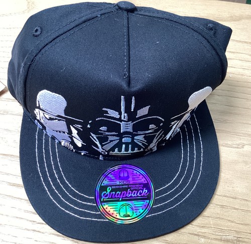 ⚡️STAR WARS Darth Vader Stormtroopers Kids Baseball Snapback Hat - Black - Afbeelding 1 van 3