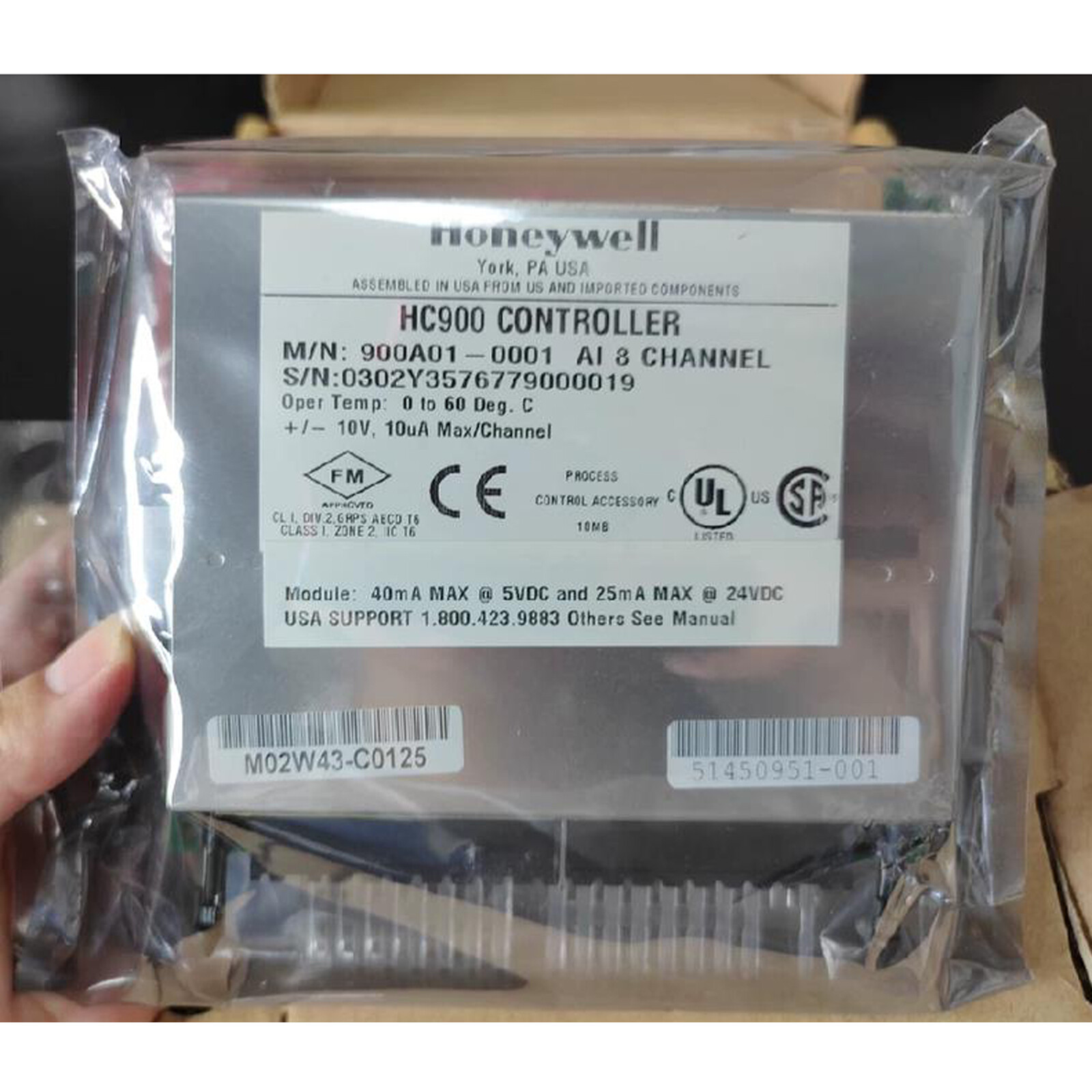 NEW 1PC IN BOX Honeywell HC900 DCS 900A01-0001 Plc Module FAST SHIP | eBay
