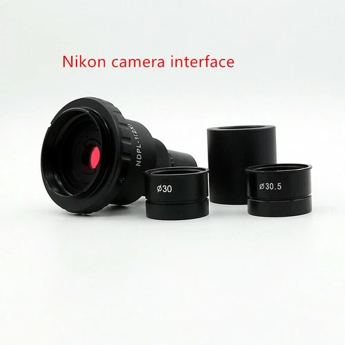 DSLR/SLR 2X Camera Lens ADAPTER C-Mount Nikon/Canon EOS for Microscope - Picture 9 of 23