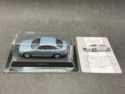 Kyosho 1/64 Audi 2 collection Audi A4 Blue diecast model car