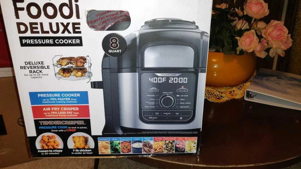 Ninja Foodi 8-qt. 9-in-1 Deluxe XL Pressure Cooker & Air Fryer