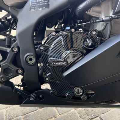 clutch 様NOVEMBER DX4 20-21 147 カバー、ステッカー ZX-25R 4-CYLINDERステッカー 56076-1361/56076-1357-SR5-1