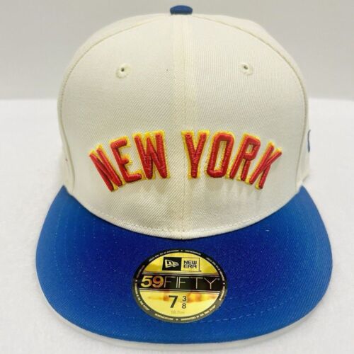 New Era New York Yankees Big League Chew 59FIFTY Fitted Hat Cap White 7 3/8 - Picture 2 of 7