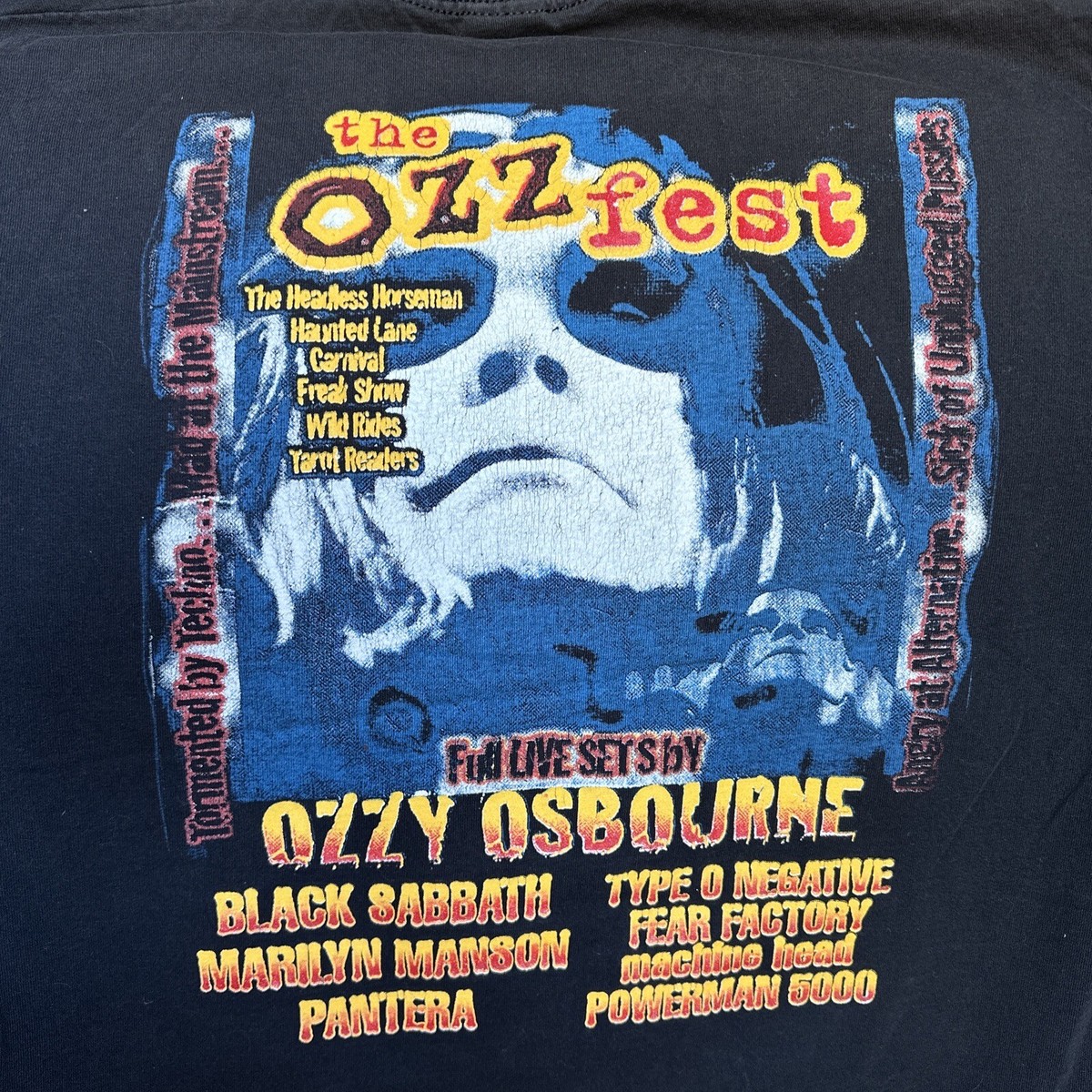 Vintage 90s The OZZFEST 1997 Ozzy Osbourne Black Sabbath Vintage 90s The OZZFEST 1997 Ozzy Osbourne Black Sabbath