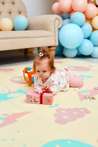 2x1.8m Folding Kids Baby Play Mat XPE Foam Baby Kids Floor Play Rug Crawling Mat - Picture 4 of 14