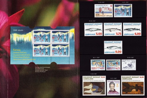 GREENLAND YEARPACK year 1997 MNH Afa c.v. DKK 350 (€47.00/$51.70) - Picture 3 of 3