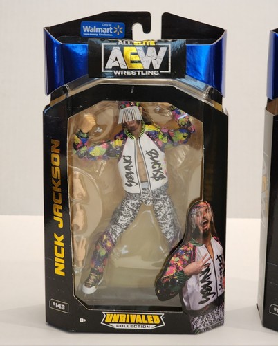 AEW Unrivaled Matt & Nick Jackson Walmart Actionfiguren Set Young Bucks - NEU - Bild 2 von 8