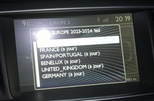 Mise à jour cartographique GPS RT6 eMyWay et WipNav+ 2023-2024 Citroën Peugeot - Imagen 3 de 8