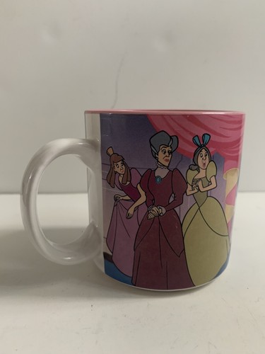 Tazza caffè vintage Disney Store Cenerentola da collezione - 12 oz - ciabatta in vetro - Foto 2 di 5