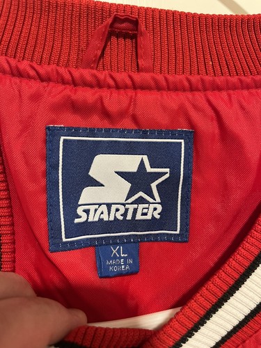 Nebraska Cornhuskers Starter Pullover Jacke - Rot - Herren XL - Bild 3 von 9
