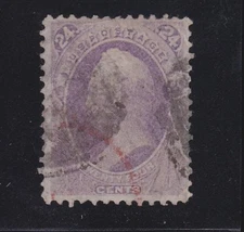 US 153 24c Scott Used VF SCV $220