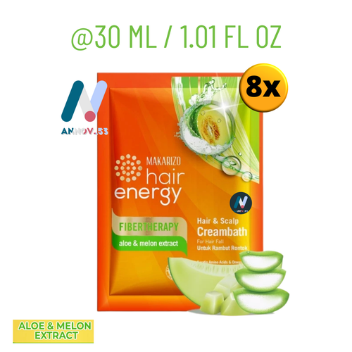 MAKARIZO SET 3: Aloe Melon Conditioner Shampoo Kopfhaut Cremebad Serum Haarausfall - Bild 55 von 65