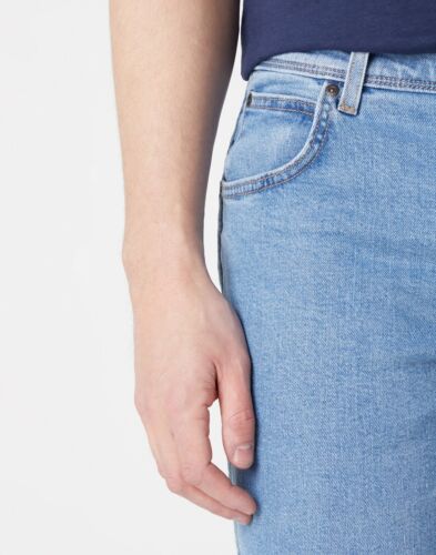 Pantalones de mezclilla Wrangler para hombre de ajuste regular pierna recta elásticos para hombre tallas 30-44 - Imagen 10 de 27
