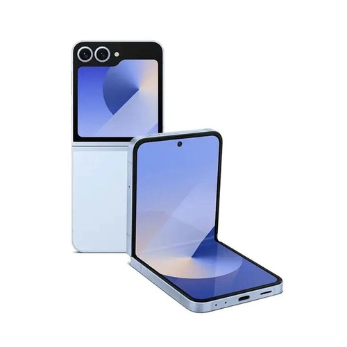 Samsung Galaxy Z Flip6 256GB 5G Unlocked Phone Blue, 20% EXTRA OFF - VERY GOOD A - 第 1/2 張圖片
