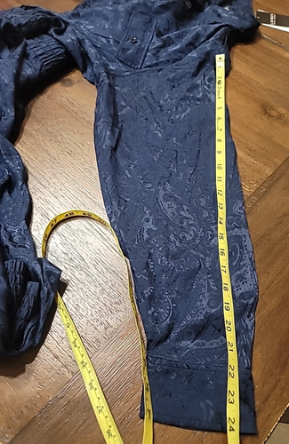 NWT Lauren Ralph Lauren womens Paisley Jacquard Jumpsuit Navy Blue Size 16 - Picture 13 of 17