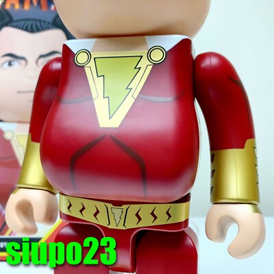 MEDICOM TOY - BE@RBRICK SHAZAM! 100% &amp; 400％ Be@rbrick Shazam! 100% and 400% Collectible Set | Sideshow