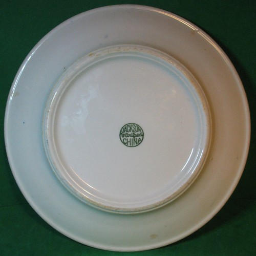 Jackson Vitrified China 2 Restaurantware Dinner Plates Unknown Rare Pattern - Picture 3 of 10