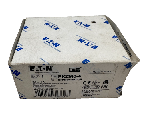 Eaton Moeller PKZM0-4 XTPR004BC1NL Circuit Breaker Engine x2pc - Picture 2 of 4