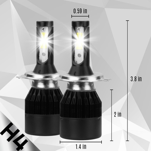 XENTEC LED HID Headlight Conversion kit H4 9003 6000K 2003-2011 Honda Element - Picture 7 of 12