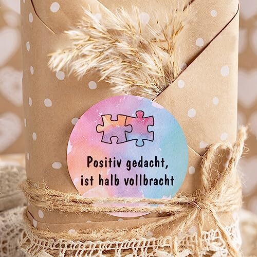 120 Stk 4cm Spüche Aufkleber Bunt Sticker mit Positiven Sprüchen Motivations... - Bild 3 von 6