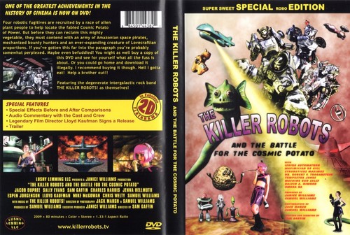 The Killer Robots and the Battle for the Cosmic Potato DVD - Picture 2 of 3