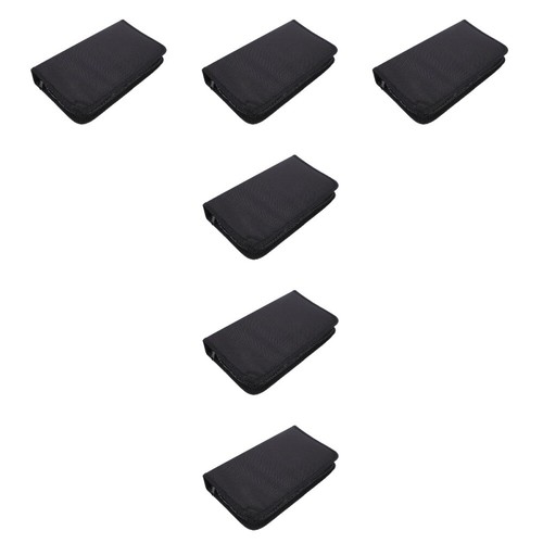 6 Pieces CD-Tasche Reisen Fräulein CD-Schutzhülle DVD-Aufbewahrungsboxen - Afbeelding 9 van 12
