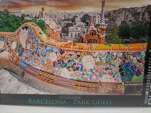 Eurographics Barcelona Park Güell 1000 Piece Jigsaw Puzzle - Bild 2 von 5