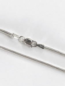 14k snake chain gold solid cm mm necklace round