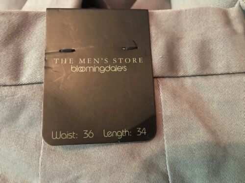 The Men’s Store Bloomingdales Gray Cotton Slacks 36x34, 34x30 - Picture 10 of 10