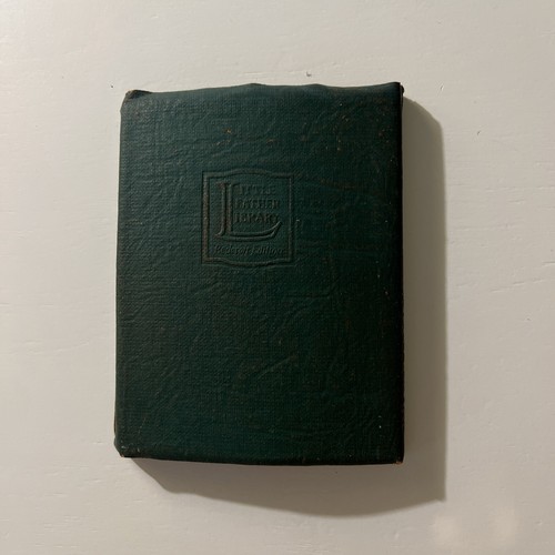 1920er Jahre Mini grünes ledergebundenes Buch: Der Sturm - Bild 2 von 2