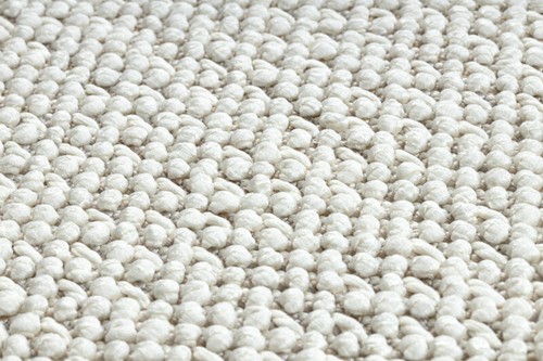 TRENDY STYLISH MODERN RUGS 'NANO' Loop Plain Flat Woven Loop Sisal-like white - 第 6/11 張圖片