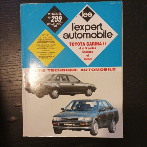 Revue technique Toyota CARINA 2 1.6 2.0 2.0 D essence diesel Rta carina 2 II - Picture 1 of 19