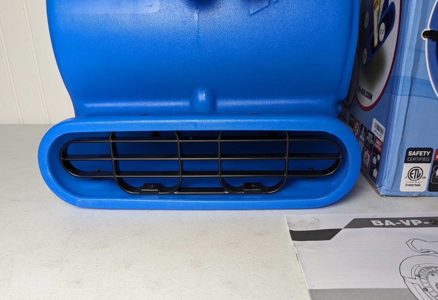 BAIR Vent VP25 1/4 HP Air Mover High Velocity Fan Water Damage/Carpet