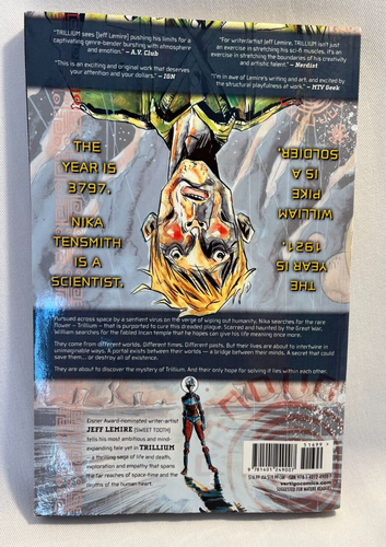 Trillium Jeff Lemire y Ratones Templarios la Profecía Bryan Glass novela gráfica cómica - Imagen 4 de 15