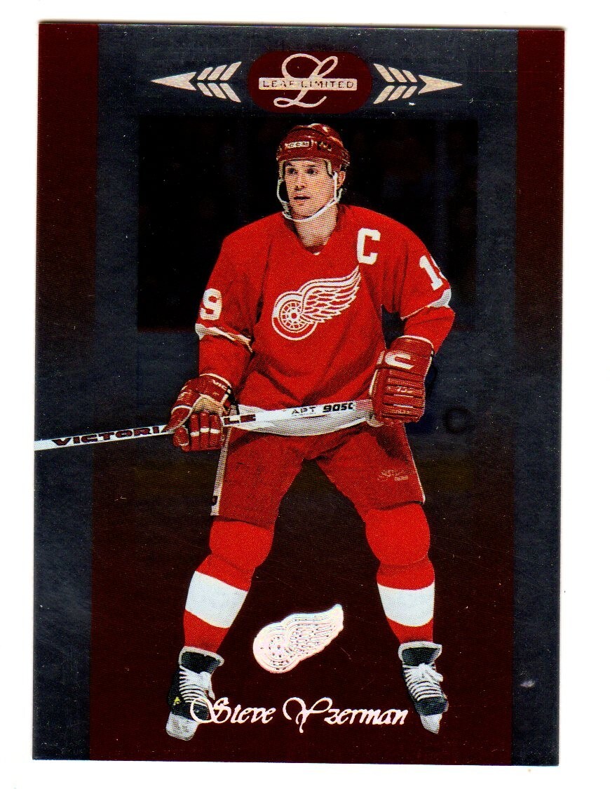 1996-97 Leaf Limited #40 Steve Yzerman DETROIT RED WINGS