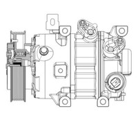 Mahle Kompressor Klimaanlage Passend FüR Hyundai Tucson KIA Sportage