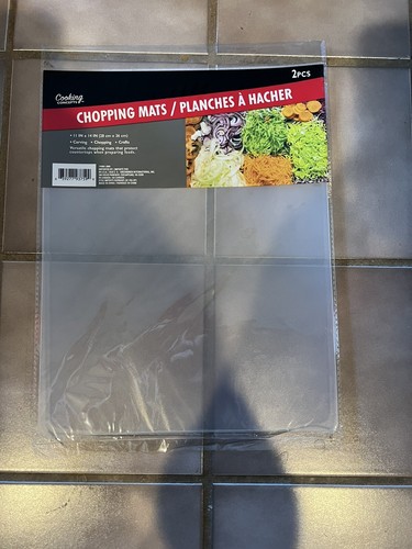 2 Pack Chopping Mats Flexible 14x11 Large Dishwasher Safe Kitchen Cutting Boards - Picture 8 of 8