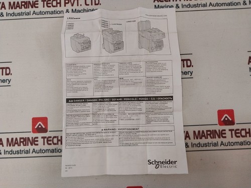 Schneider Electric LR9D110S Electronic Overload Relay with Contactor LAD7B205 - Picture 7 of 13