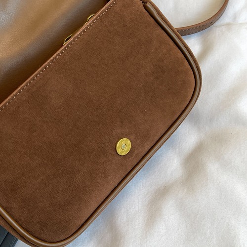 Shoulder Bag for Women Vintage Messenger Purse Leather Handbag for Work Travel - Bild 7 von 21