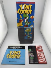 Yoshi's Cookie (Nintendo Entertainment System, 1993) NES w/ box and manual