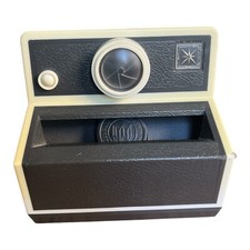 3M Post It Note Dispenser Black Polaroid Camera Pop Up Retro Desk New in Box