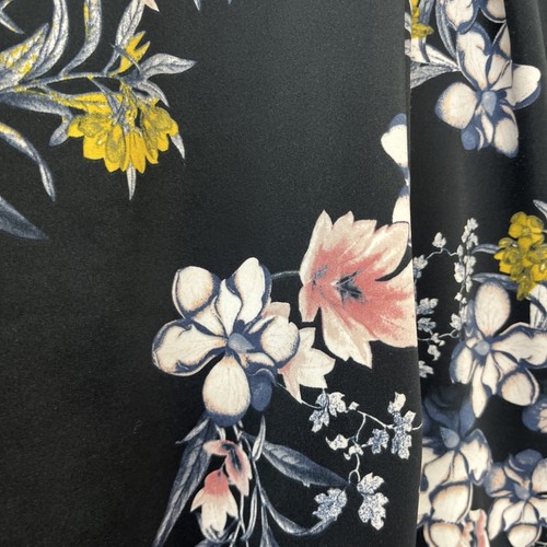 Marks & Spencer skirt size 14 full back winter floral midi jersey - Picture 5 of 19