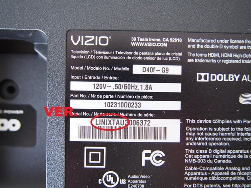 Vizio TP.MT5581.PB761 P/N: V400HJ9-D03 Mainboard für D40F-G9 LINIXTAU LINIXTAV - Bild 3 von 6