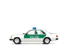 Norev 1:18 Mercedes-Benz 230E (W124) Polizei (Dealer Edition)