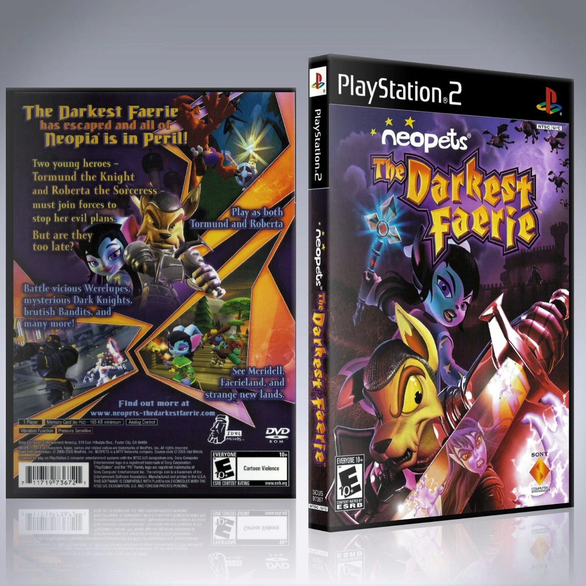 Neopets the 2024 darkest faerie ps2