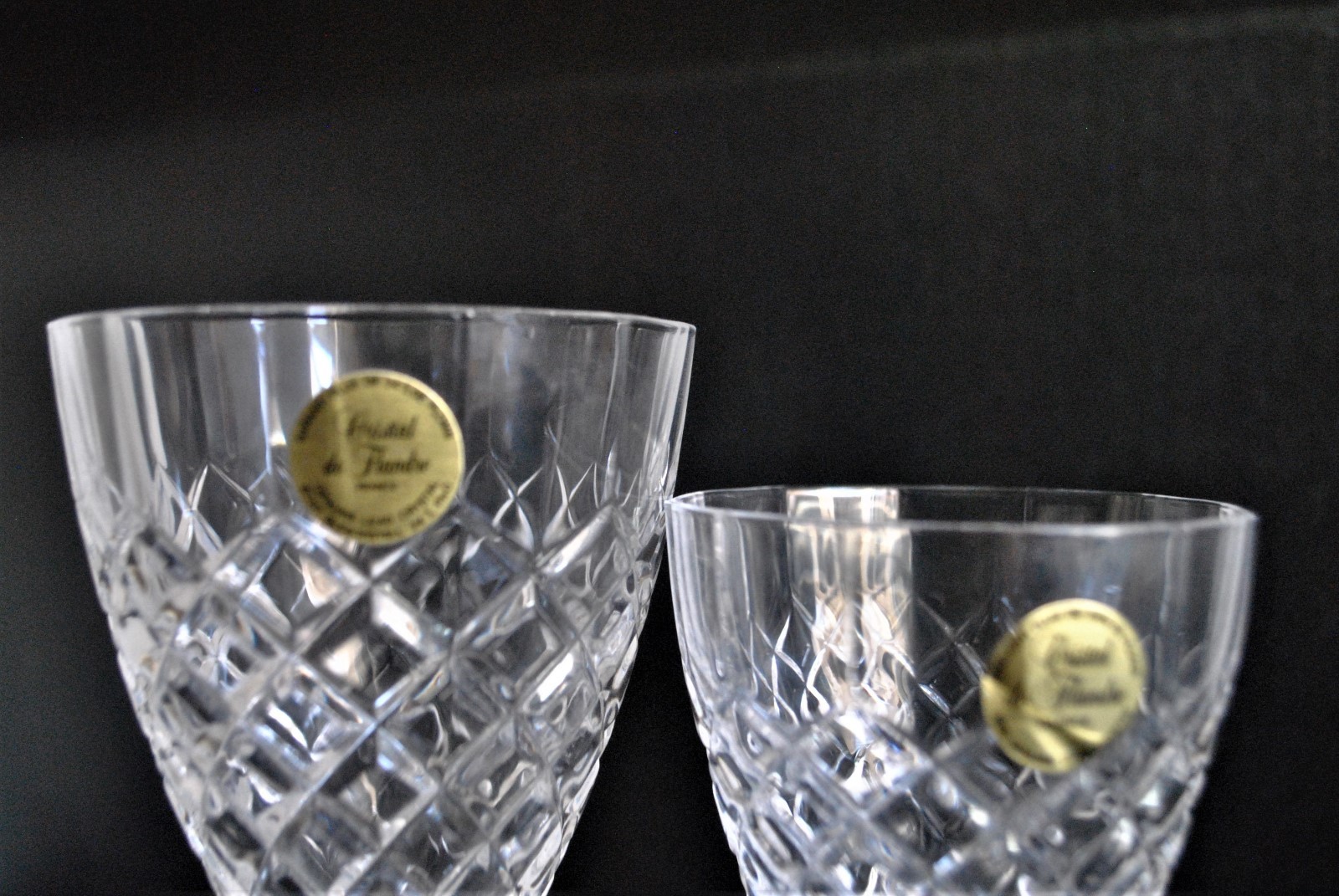 【完売】  Cristal de Flandre フランス アンティーク 工芸品